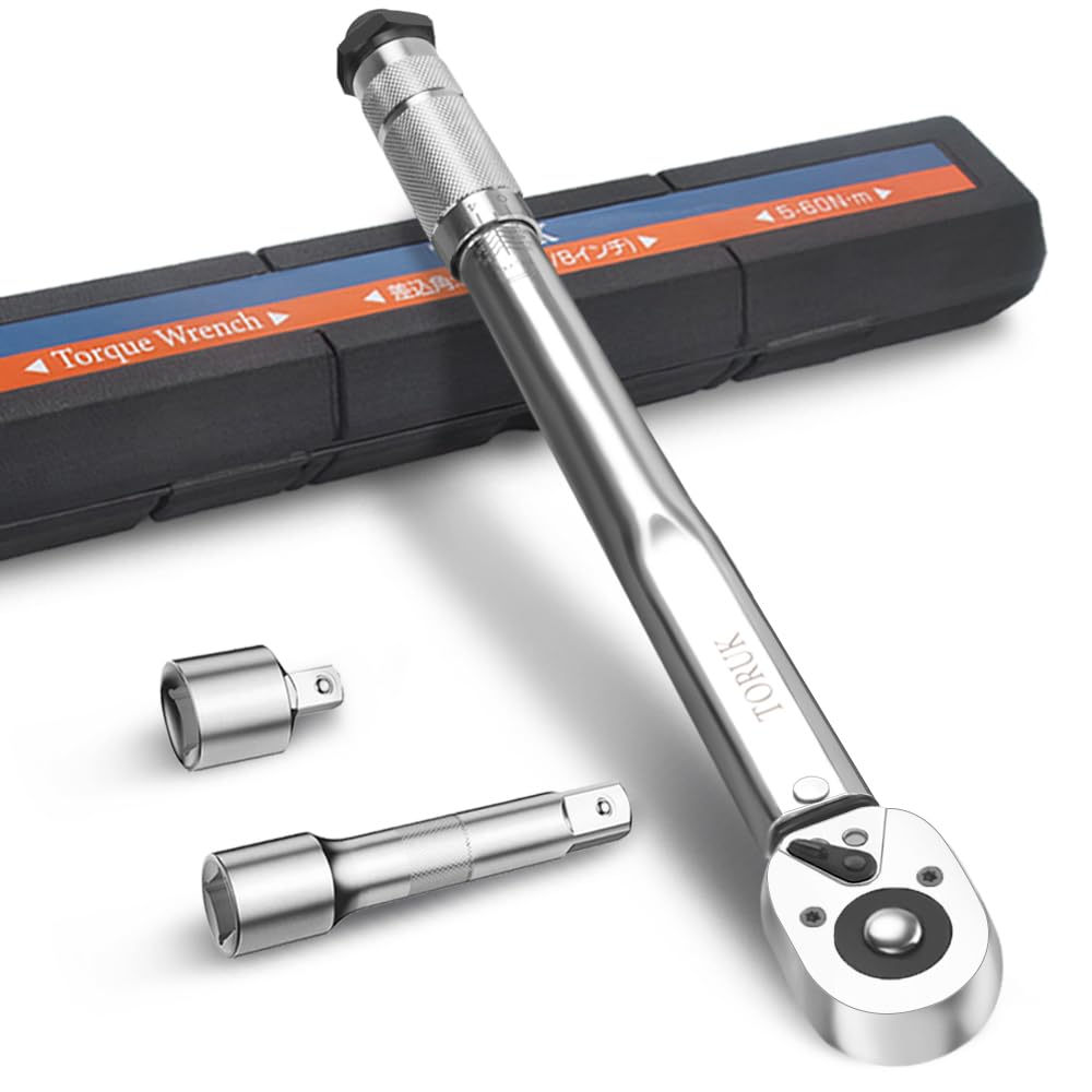 Preset Torque Tire Car Motorcycle Repair Socket Wrench Wrench, Change, & Wrench, (9.5mm Drive, 5-60N·m)