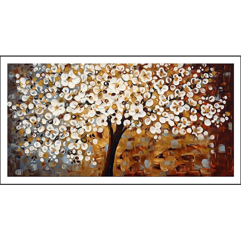 

Алмазная мозаика дерево 90*50 cm