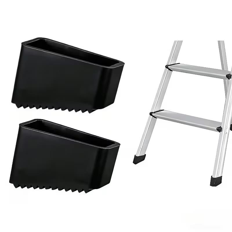 4/8pcs Ladder Anti-Slip Feet – Heavy-Duty Replacement Caps, Textured, Durable for Indoor/Outdoor