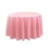 Round Polyester Tablecloth Elegant Solid Color Fabric Table Cloth Decorative Table Cover for Parties Weddings 71" -118