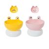 Cute Pet High Foot Bowl Creative Pet Drinking Feeder Dog Food Feeding Basin  Neck Protection