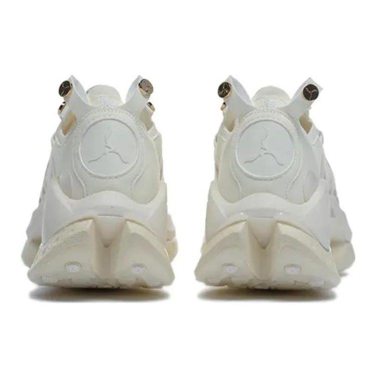 Li Ning Fabric Fashion Versatile Shock Absorbing Non-Slip Wear-Resistant Lightweight Rebound Low-Top Sports Casual Shoes Men Sneakers ALFS203-2