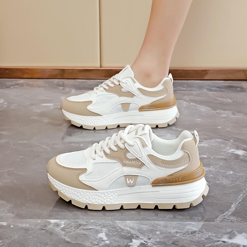 

2025 Spring Women s Height-Increasing Versatile Dad Sneakers - Street Style Casual Sports (AD8802-1) 37