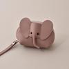 New Women's Elephant Coin Purse Keychain - Fashionable Card Holder & Lipstick Storage