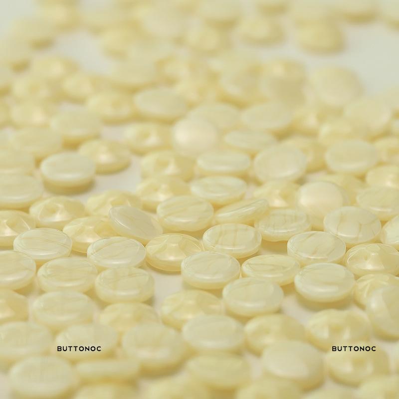 Resin Beige Buttons Dark Eye Shirt Knitted Cardigan Buttons Niche Design Clothing Buttons