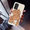 Funny Capybara Cartoon Animal Phone Case For Samsung Galaxy A17 A16 A15 A14 A13 A57 A56 A55 A54 A53 A37 A36 A35 A34 A33 A26 A25