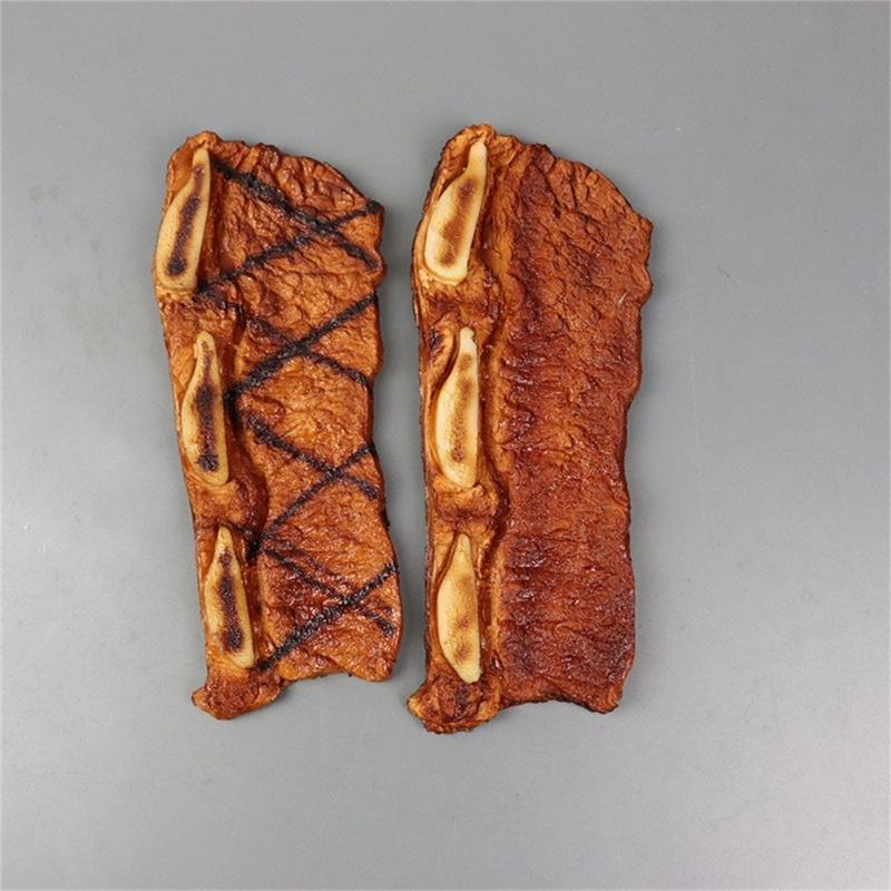 Realistic Fake Steak Model Artificial Steaks Simulations Food Perfect for Food Photography Early Childhood Teaching Tool