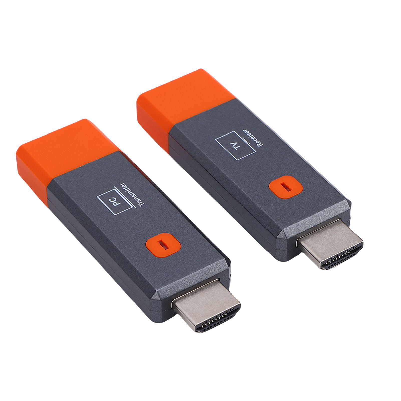 

Wireless Transmitter and Receiver High Definition Multimedia Interface 4K Decode Input 1080P Output 2.4G 5.8G Wireless Extender Kit for TV