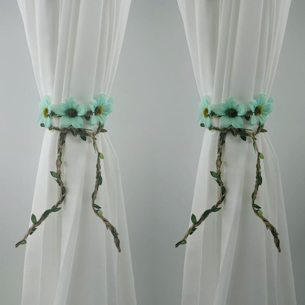 Fresh Wreath Curtain Strap Super Fairy Forest Flower Strap Decorative Strap Plant Vine Curtain Strap