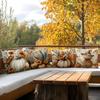 Thanksgiving Pumpkin Pillowcase Printed Polyester 45x45cm Throw Pillowcover Decorative Sofa Cushion Pillowslip Home Decor
