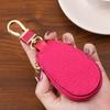Hook Car Key Bags Leather Key Pouch Durable Wallet Organizer  Men Women