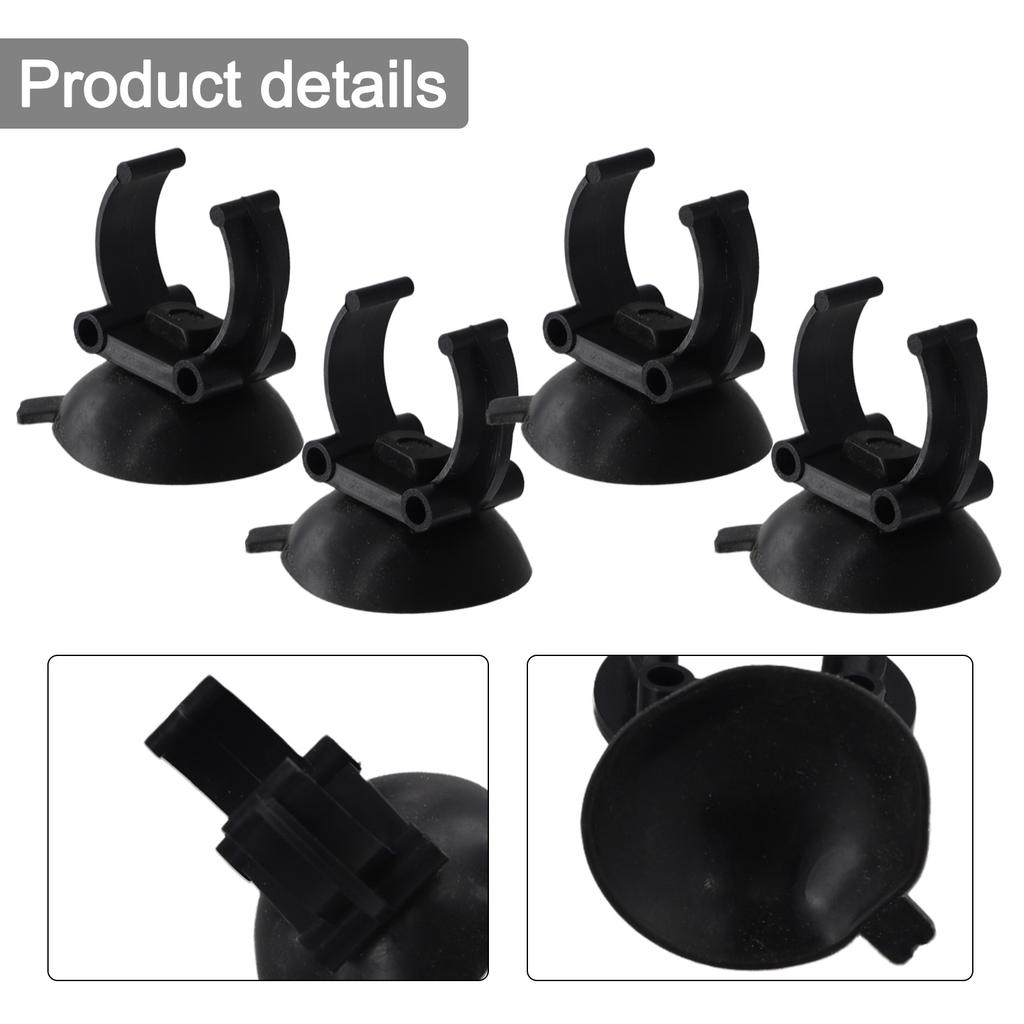 Fish Tank Heater Suction Cups Clips Replacement Pack 4 or 8 Resin Material Clamp Size 2.5CM Diameter 35mm for Thermostats