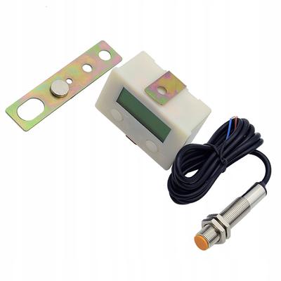Panel Mount Pulse Counter Digital Lcd Magnetic Inductive Metal Sensor