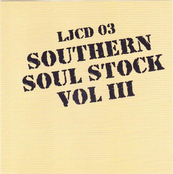 

CD VARIOUS - Southern Soul Stock Vol III LJCD03 Li-Jan Thailand Soul/Funk Used