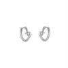 Women's Luxury Micro-Diamond Star Stud Earrings - 2025 Spring/Summer Niche Design