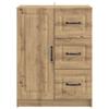 Artisan Oak Sideboard 66 x 34.5 x 87 cm Particleboard