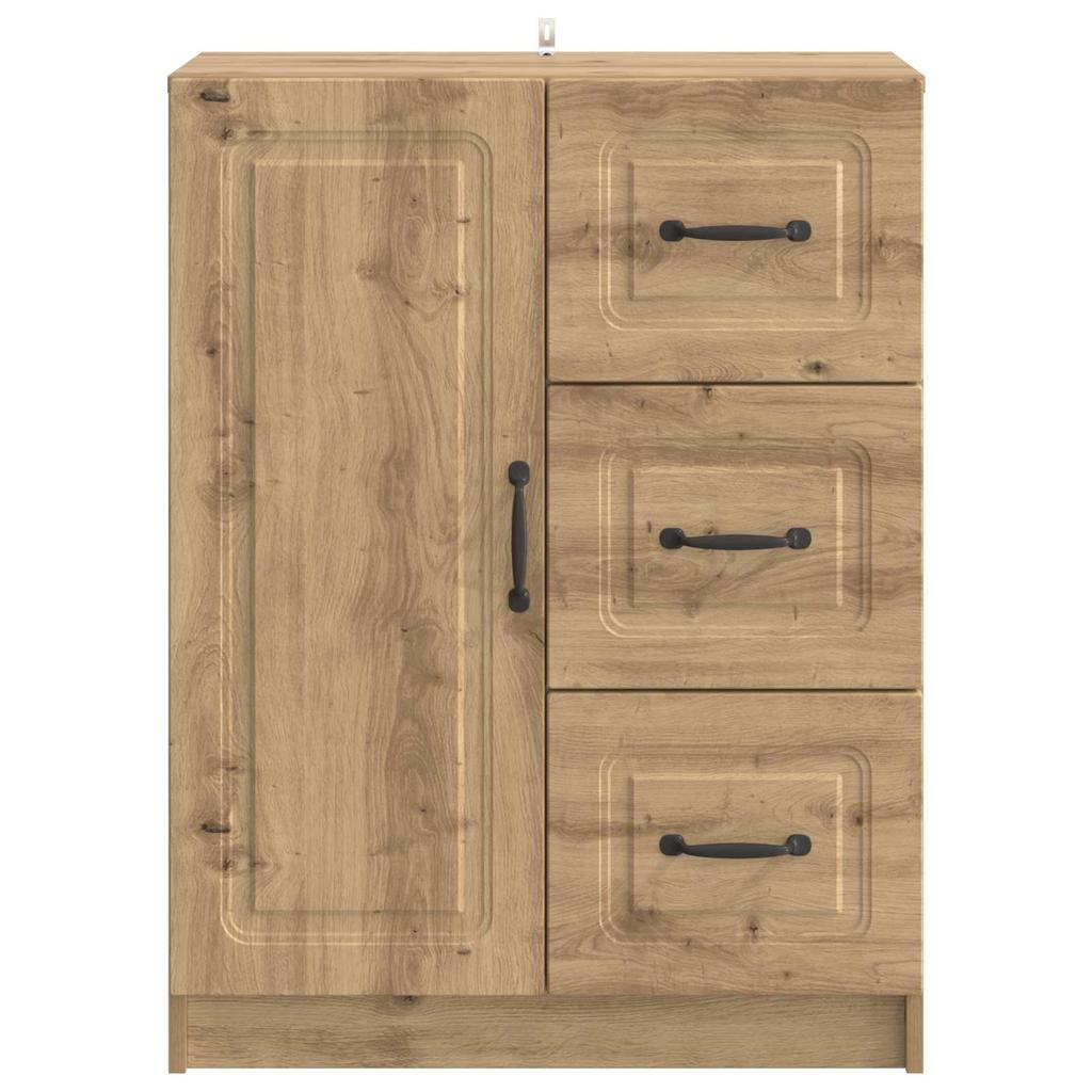 Artisan Oak Sideboard 66 x 34.5 x 87 cm Particleboard