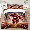 3pcs Flash Speed Bedding Set, Soft Polyester Duvet Cover and Pillowcases Machine Washable Seasons All Suitable & Guest Room Decor270