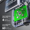 Cycling Bicycles Front Light 1500mAh 900lumens Compacts Rechargeable Bike Lamp for Various Terrains
