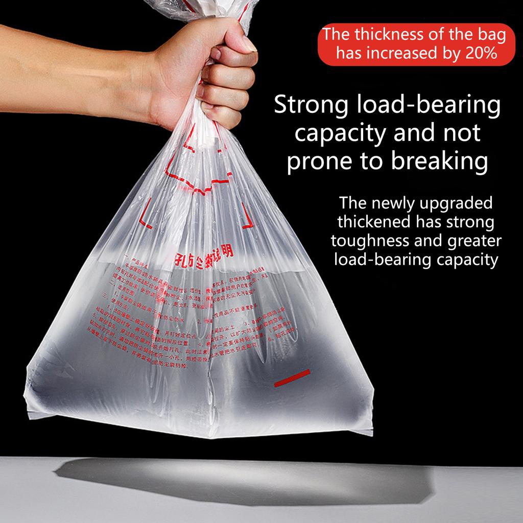 Simple to Use Dust Water Resistant Bag for Drilling Applications Side Adhesive Dust Collector Bag Ideal for Setting