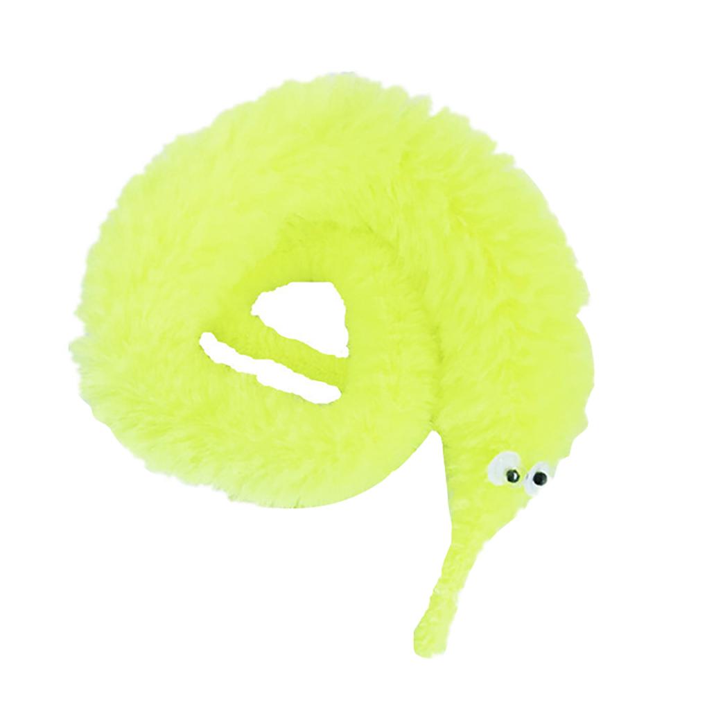 Tricking Toy Children Plush Worm with 3D Eyes Party Prop Performance Item Kids Toy