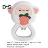Stainless Steel Jar Opener 2 In 1 Labor Saving Animal Shape Can Opener Fridge Magnet Kitchen Supplies