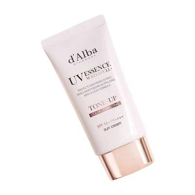 Vegan Waterfull Pink Tone-Up Sunscreen SPF50+ PA++++ Brightening UV Protection 50ml