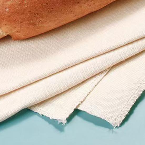 Bread Ball Fermentation Cloth Cotton Baguette Pad Thick Undyed Unbleached French Bread Making Fabric for Vertical Fermentation Crust Formation
