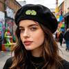Decorative Brooch Cartoon Green Frog Design Zinc Alloy Enamel Safety Pin Bag Sweater Suit Lapel Badge Outfit Accessory