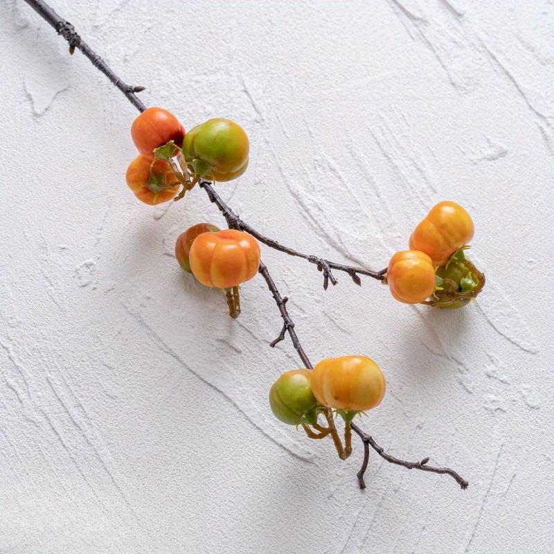 1Pc Simulated Small Pumpkin Bouquet, for Outdoor Patio Garden Wedding Decoration