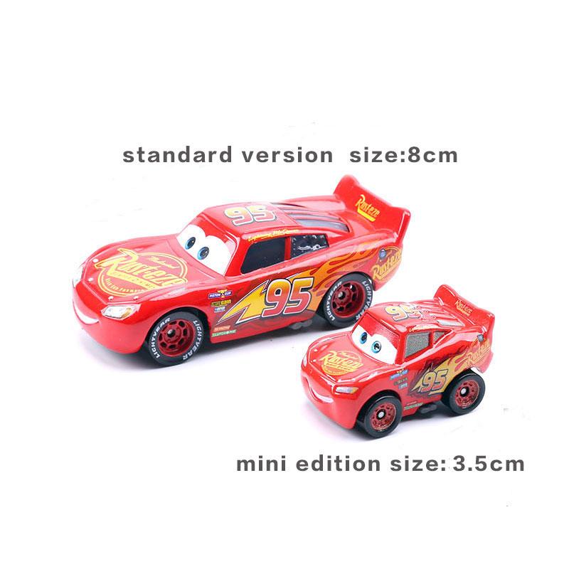 1:55 Pixar Cars Finn McMissile Litchi Miles Axeirod Flo Sheriff Sarge Guido Luigi Alloy Toy Car Model Children's Toys