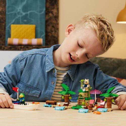 LEGO Animal Crossing Kappei Boat Tour Toy Present Birthday Block Educational Christmas Girls Boys Children 6 Years Old 7 Years Old 8 Years Old 9 Years