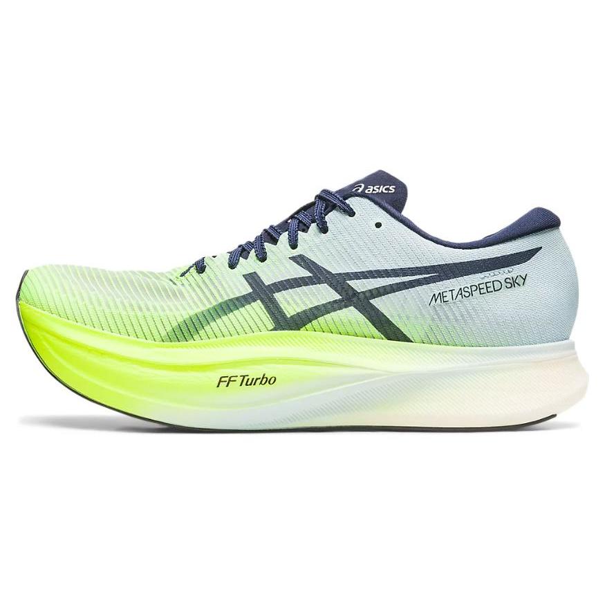 New Asics Metaspeed Sky+ 'Hazard Green' 1013A115-301