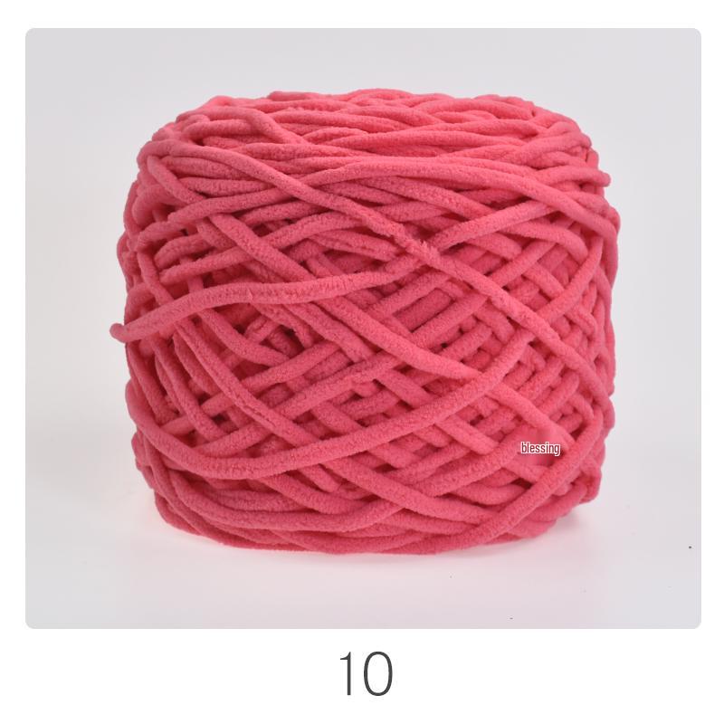 Chunky Ice Silk Yarn for Hand-Knitting: Ideal for Sweaters, Scarves, Bags, Crochet Dolls, and Hooked Shoes