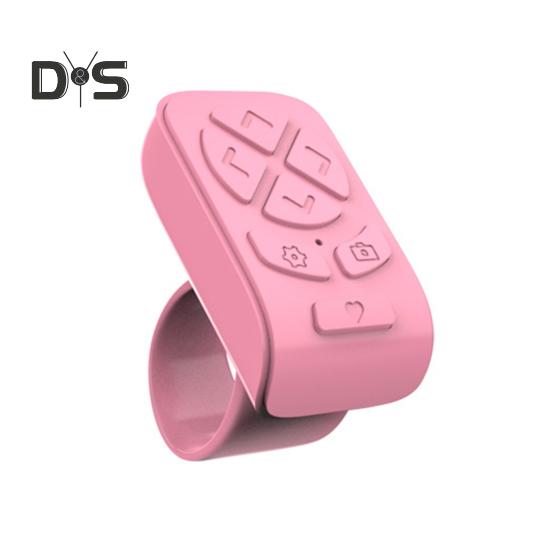 Fernbedienung Stabile Verbindung Universal Tragbare Drahtlose Bluetooth-kompatibel Fingertip Selfie Video Controller Automatische Seite Tuner