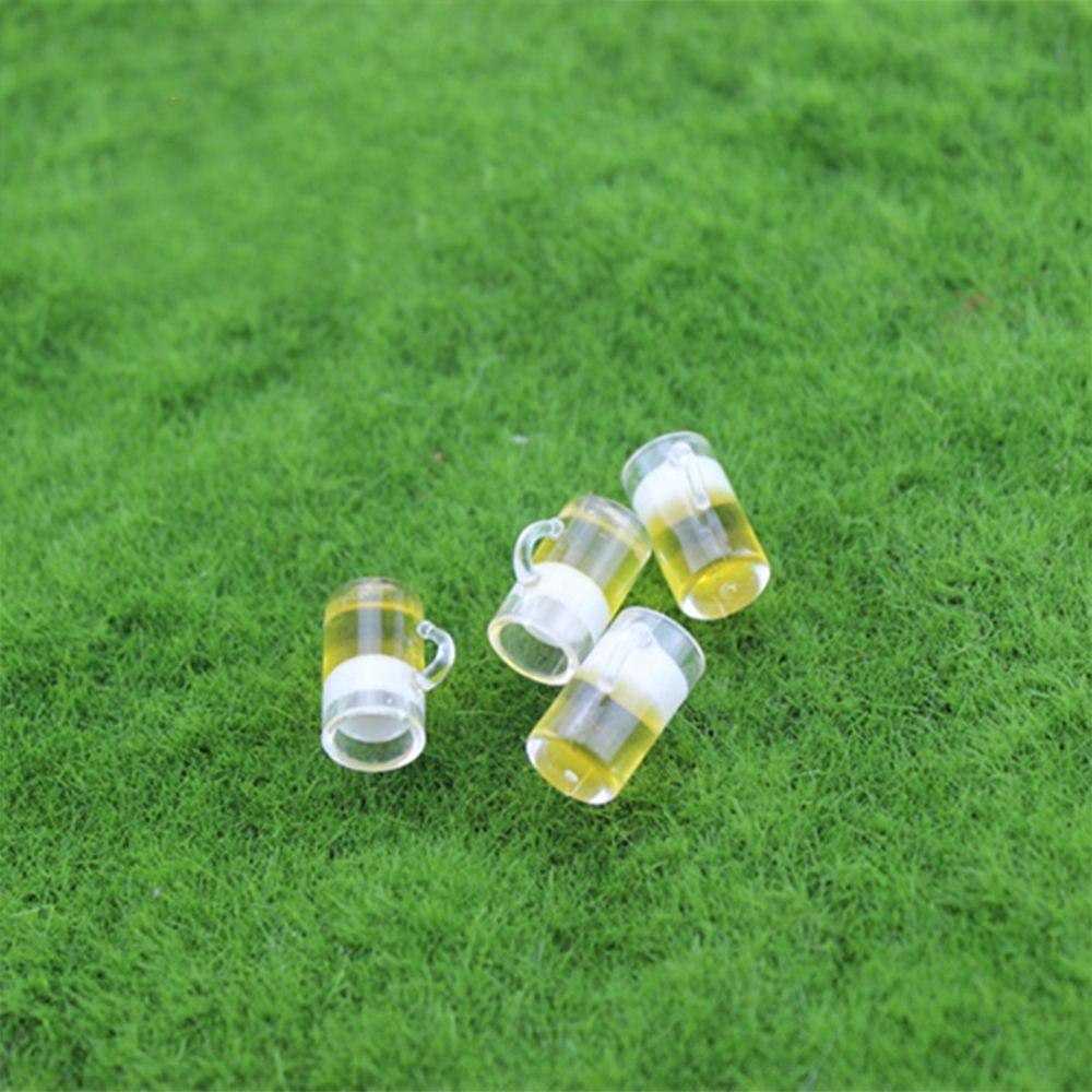 

Kawaii Kid Doll Scene Cup Model Kitchen Cups Toys Drink Beer Miniature Mini 1:12 жёлтый