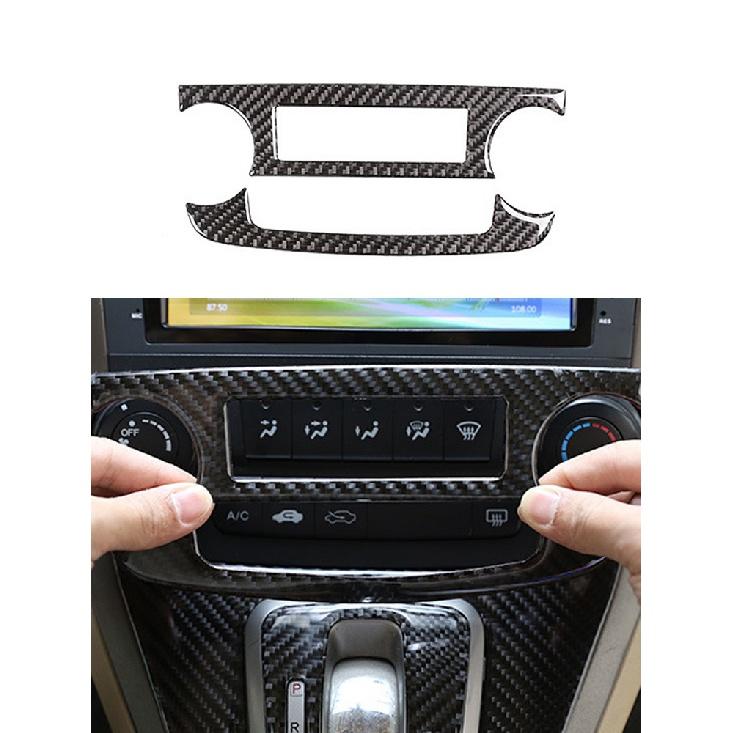 Für Honda CRV 2007 2008 2009 2010 2011 Auto Dekorative Carbon Faser Schwarz Aufkleber Auto Innen