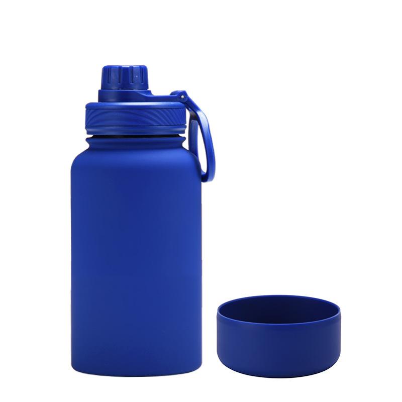 650Ml Stainless Steel Thermos Cup Non-Slip Outdoor Portable Water Cup Simple Wide Mouth Sports Kettle