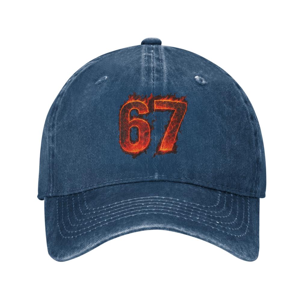 67 Flamnummer Sex Sju Meme 67 Avslappnad Basebollkeps Sommar Truckerhatt Solskydd Kpop Rock Hip Hop Kepsar Mode Basebollkepsar