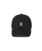COVERNAT Small C Logo Flat Embroidery Standard Fit Ball Cap Black