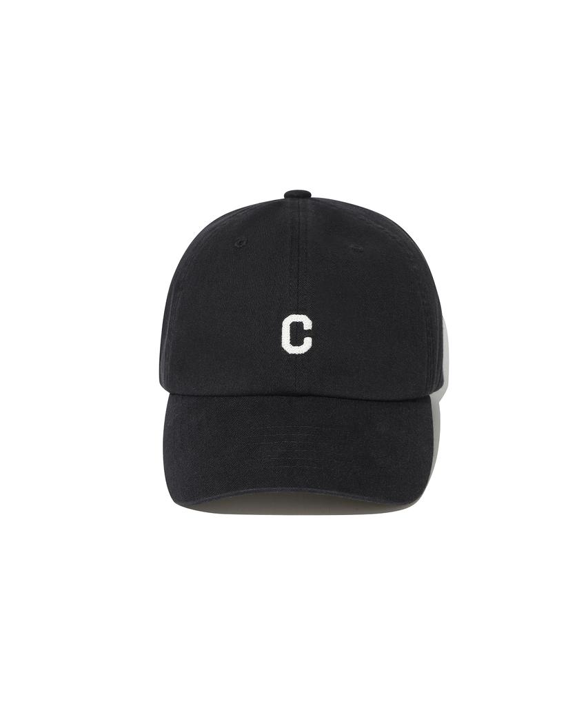 COVERNAT Small C Logo Flat Embroidery Standard Fit Ball Cap Black
