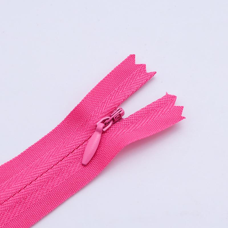 Color No. 3 Nylon Closed-End Zipper for Cushions, Pillows, and Dresses - Home Textiles & Clothing Accessories