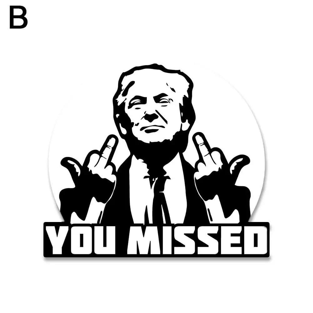 1pc "YOU MISSED" Stickers Waterproof For Car Laptop Guitar Scooter Notebook Stickers G7W1