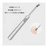 Cuticle nipper 3-piece set, compact, cuticle treatment, multi-functional, made of stainless steel, with protective cover, removal of dead skin and