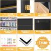 Protection TCG Trading Card Display Frame Case with UV PSA Holds 35 Wall for Pokemon Trading Sports Cards UV & LockablePokemon Protection, Lockable,
