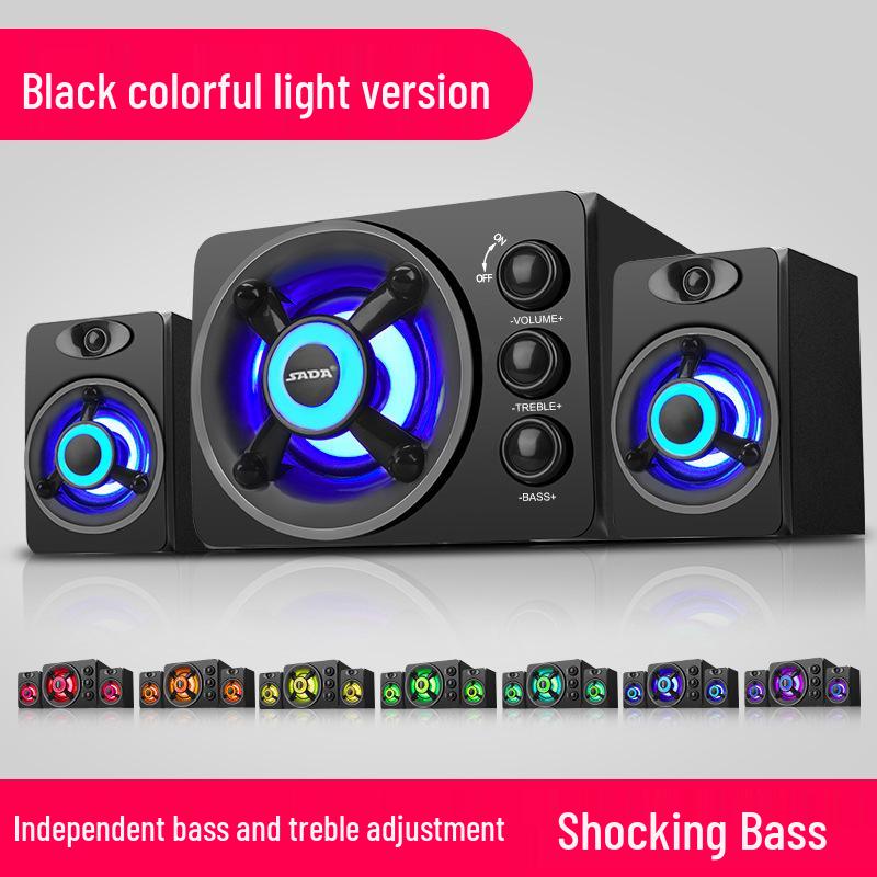 Universal Bluetooth Wired Desktop Speaker with Creative Design