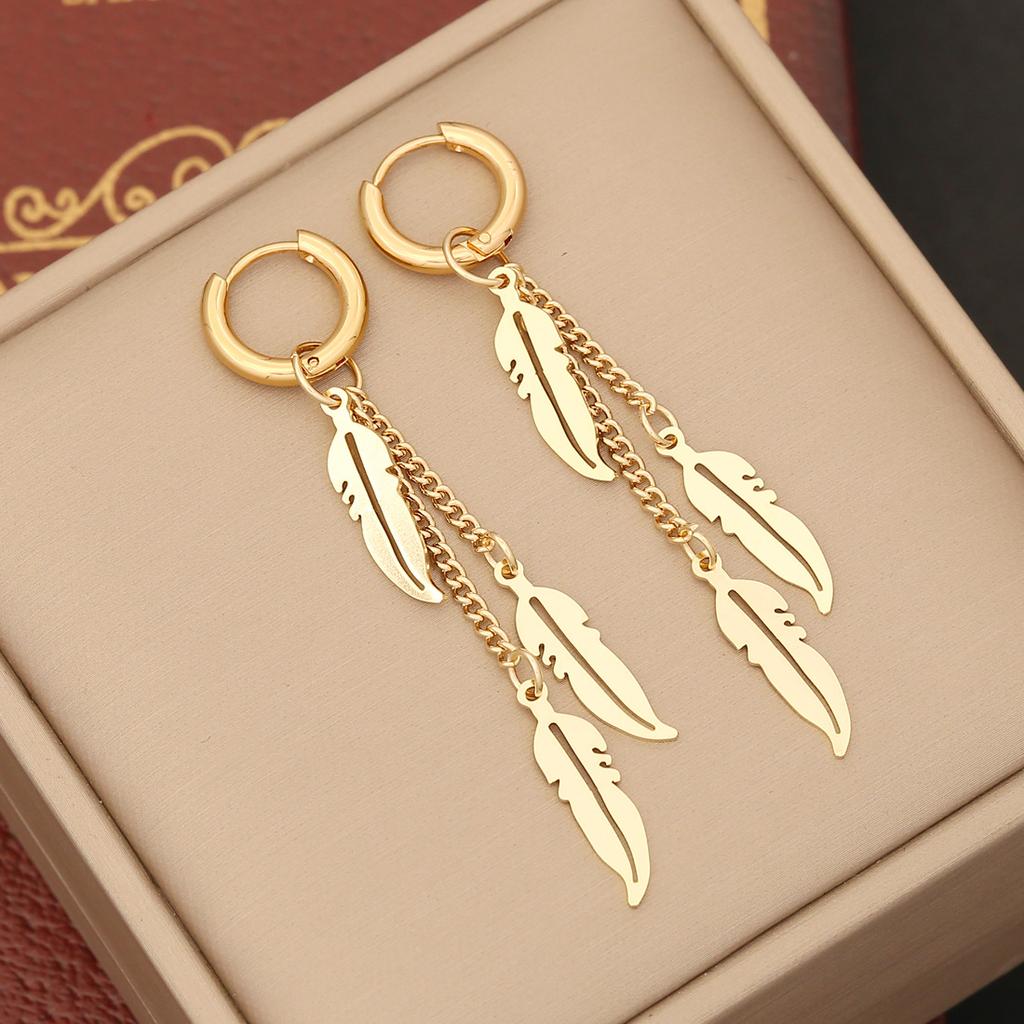 Fashionable Accessories, Long Tassel Earrings, Personalized Cross Earrings, Temperament, Butterfly Earrings, Jewelry Gifts