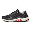 adidas Ausrüstung Bequemes Umweltfreundliches Gewebe Mesh-Polsterung Rutschfest Low-Top Lässige Laufschuhe Unisex-Sneaker Schwarz HQ3651