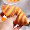 PU Simulation Bread Fake Conch Bread Model With Cream Soft Croissant, Big Food Play Toy, Food Ornament & Photography Prop