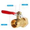 Aopin Ball Valve Brass G 3/8" Female Thread x G 3/8" Male Thread Valve